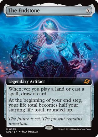 The Endstone (Extended Art) (EOE-353) - Edge of Eternities - Magic The Gathering - Single Cards