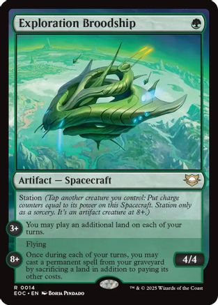 Exploration Broodship (EOC-014) - Commander: Edge of Eternities - Magic The Gathering - Single Cards