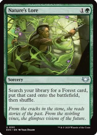 Nature's Lore (EOC-101) - Commander: Edge of Eternities - Magic The Gathering - Single Cards
