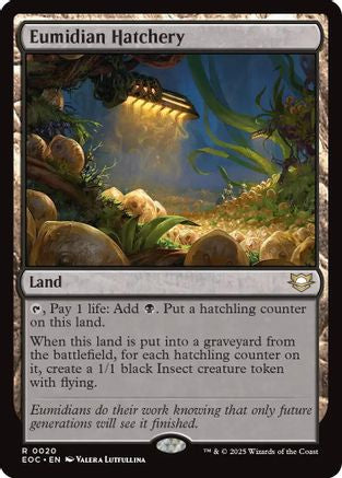 Eumidian Hatchery (EOC-020) - Commander: Edge of Eternities - Magic The Gathering - Single Cards