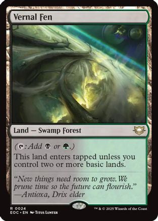 Vernal Fen (EOC-024) - Commander: Edge of Eternities - Magic The Gathering - Single Cards