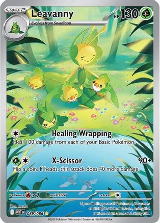 Leavanny - 089/086 89 - SV White Flare Holofoil - Single Cards