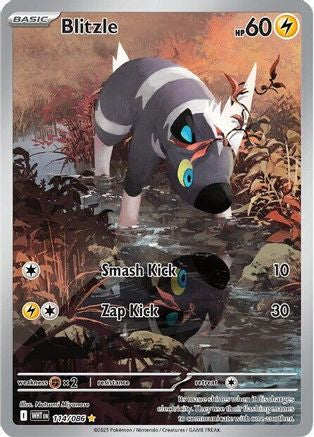 Blitzle - 114/086 114 - SV White Flare Holofoil - Single Cards