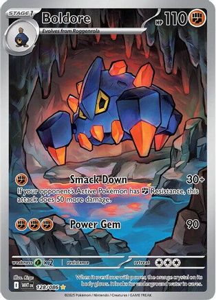 Boldore - 128/086 128 - SV White Flare Holofoil - Single Cards