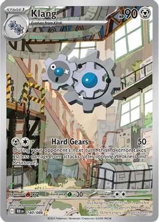 Klang - 140/086 140 - SV Black Bolt Holofoil - Single Cards
