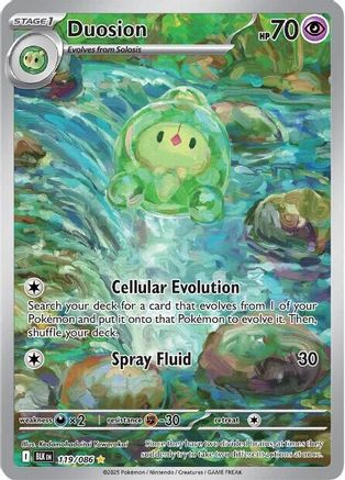 Duosion - 119/086 119 - SV Black Bolt Holofoil - Single Cards