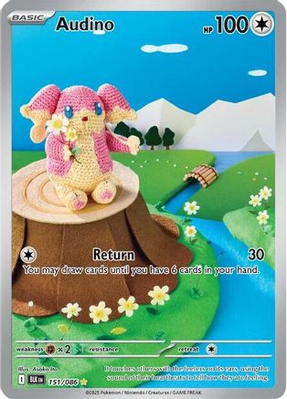 Audino - 151/086 151 - SV Black Bolt Holofoil - Single Cards