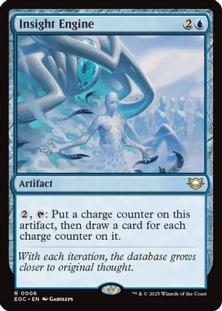 Insight Engine (EOC-006) - Commander: Edge of Eternities - Magic The Gathering - Single Cards