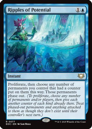 Ripples of Potential (EOC-077) - Commander: Edge of Eternities - Magic The Gathering - Single Cards
