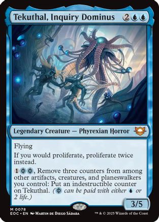 Tekuthal, Inquiry Dominus (EOC-078) - Commander: Edge of Eternities - Magic The Gathering - Single Cards