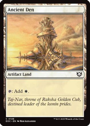 Ancient Den (EOC-148) - Commander: Edge of Eternities - Magic The Gathering - Single Cards