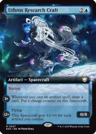 Uthros Research Craft (Extended Art) (EOC-027) - Commander: Edge of Eternities - Magic The Gathering - Single Cards