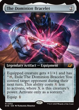 FOIL The Dominion Bracelet (Extended Art) (EOE-352) - Edge of Eternities - Magic The Gathering - Single Cards