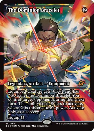 FOIL The Dominion Bracelet (Showcase) (EOE-364) - Edge of Eternities - Magic The Gathering - Single Cards