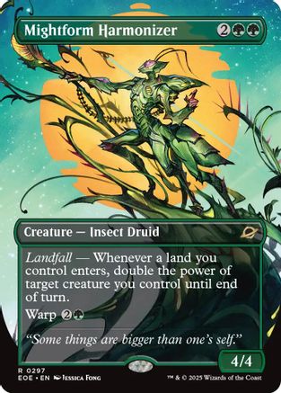 Mightform Harmonizer (Borderless) (EOE-297) - Edge of Eternities - Magic The Gathering - Single Cards
