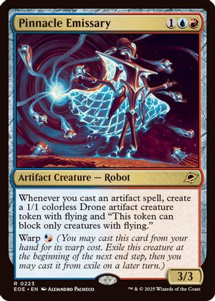 FOIL Pinnacle Emissary (EOE-223) - Edge of Eternities - Magic The Gathering - Single Cards