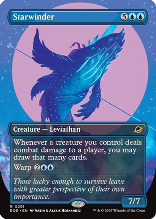 Starwinder (0291) (Borderless) (EOE-291) - Edge of Eternities - Magic The Gathering - Single Cards