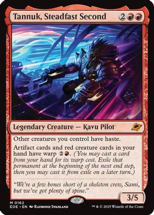 Tannuk, Steadfast Second (EOE-162) - Edge of Eternities - Magic The Gathering - Single Cards