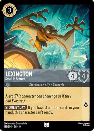 Lexington - Small in Stature (183/204) - Whispers in the Well COLD FOIL - Single Cards