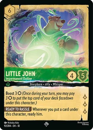 Little John - Impermanent Outlaw (92/204) - Whispers in the Well COLD FOIL - Single Cards