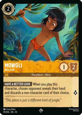 Mowgli - Man Cub (19/204) - Whispers in the Well - Single Cards