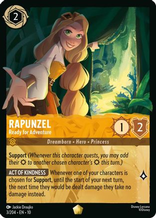 Rapunzel - Ready for Adventure (3/204) - Whispers in the Well - Single Cards