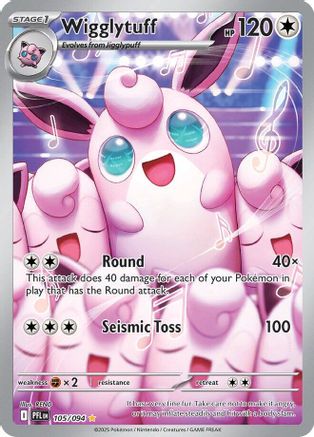 Wigglytuff - 105/094 105 - ME02 Phantasmal Flames Holofoil - Single Cards