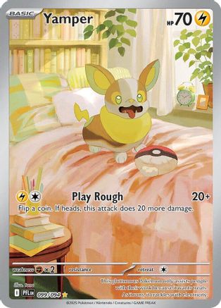 Yamper - 099/094 99 - ME02 Phantasmal Flames Holofoil - Single Cards