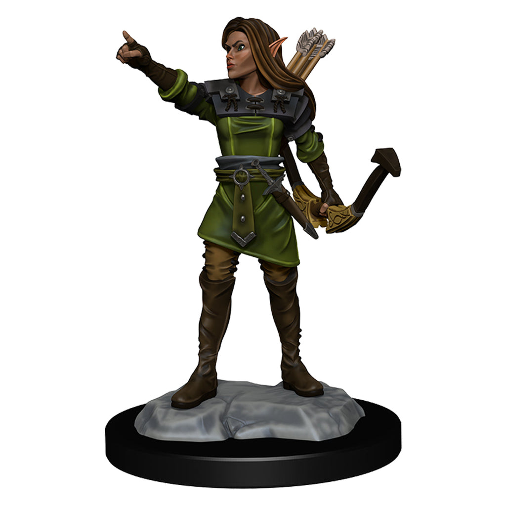 D&D Nolzurs Marvelous Unpainted Miniatures Elf Female Ranger - Miniatures - 2