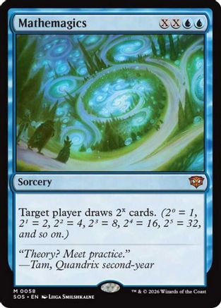 Mathemagics (SOS-058) - Secrets of Strixhaven - Magic The Gathering - Single Cards