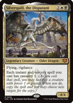 Silverquill, the Disputant (SOS-226) - Secrets of Strixhaven - Magic The Gathering - Single Cards