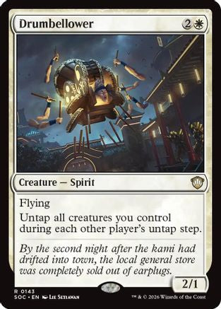 Drumbellower (SOC-143) - Commander: Secrets of Strixhaven - Magic The Gathering - Single Cards