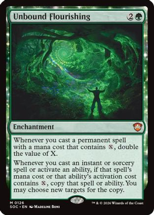 Unbound Flourishing (SOC-126) - Commander: Secrets of Strixhaven - Magic The Gathering - Single Cards
