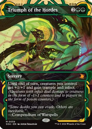 Triumph of the Hordes (SOA-059) - Secrets of Strixhaven: Mystical Archive - Magic The Gathering - Single Cards