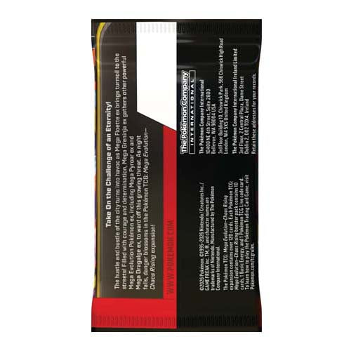 Pokemon TCG Mega Evolution Chaos Rising Single Booster Pack - Trading Card Games - 5
