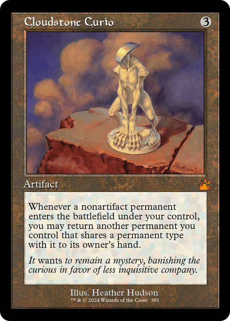 FOIL Cloudstone Curio (Retro Frame) (RVR-391) - Ravnica Remastered - Magic The Gathering - Single Cards