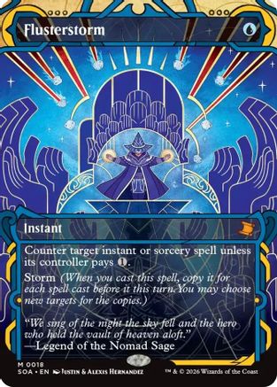 FOIL Flusterstorm (SOA-018) - Secrets of Strixhaven: Mystical Archive - Magic The Gathering - Single Cards