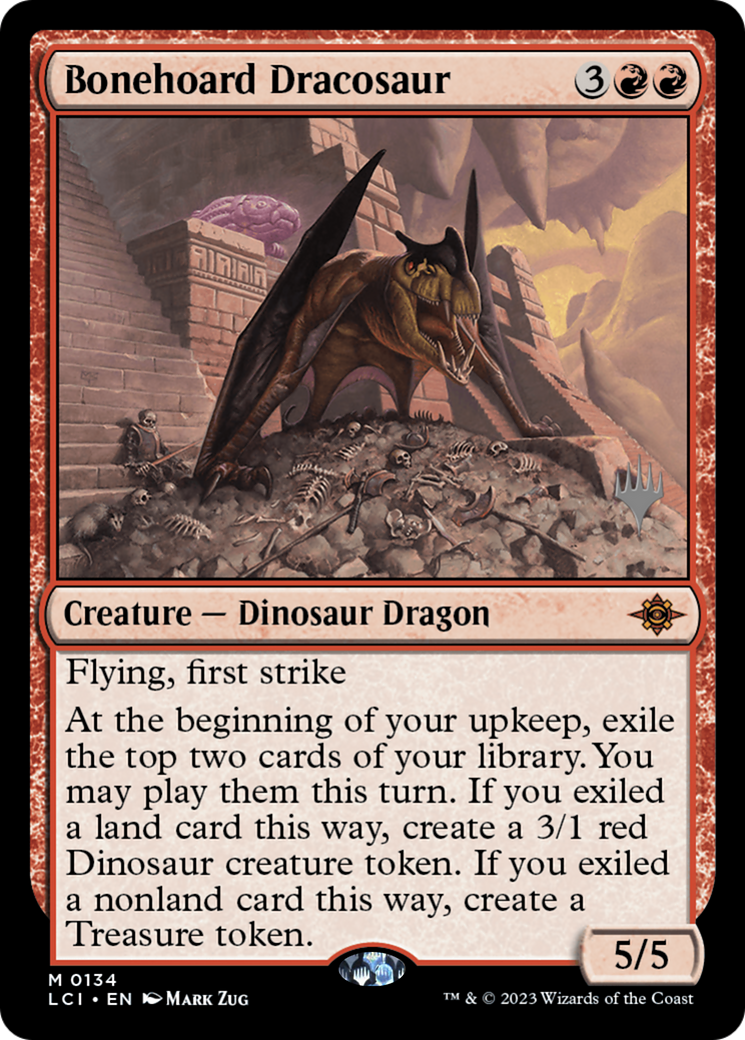 Bonehoard Dracosaur (PPLCI-134P) - The Lost Caverns of Ixalan Promos - Magic The Gathering - Single Cards