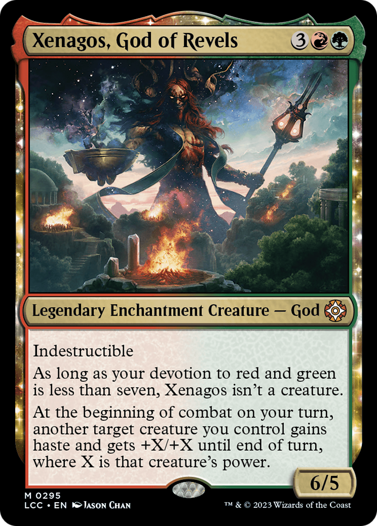 Xenagos, God of Revels (LCC-295) - The Lost Caverns of Ixalan Commander - Magic The Gathering - Single Cards