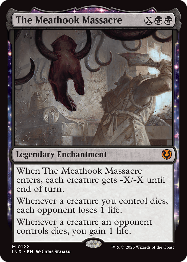 FOIL The Meathook Massacre (INR-122) - Innistrad Remastered - Magic The Gathering - Single Cards
