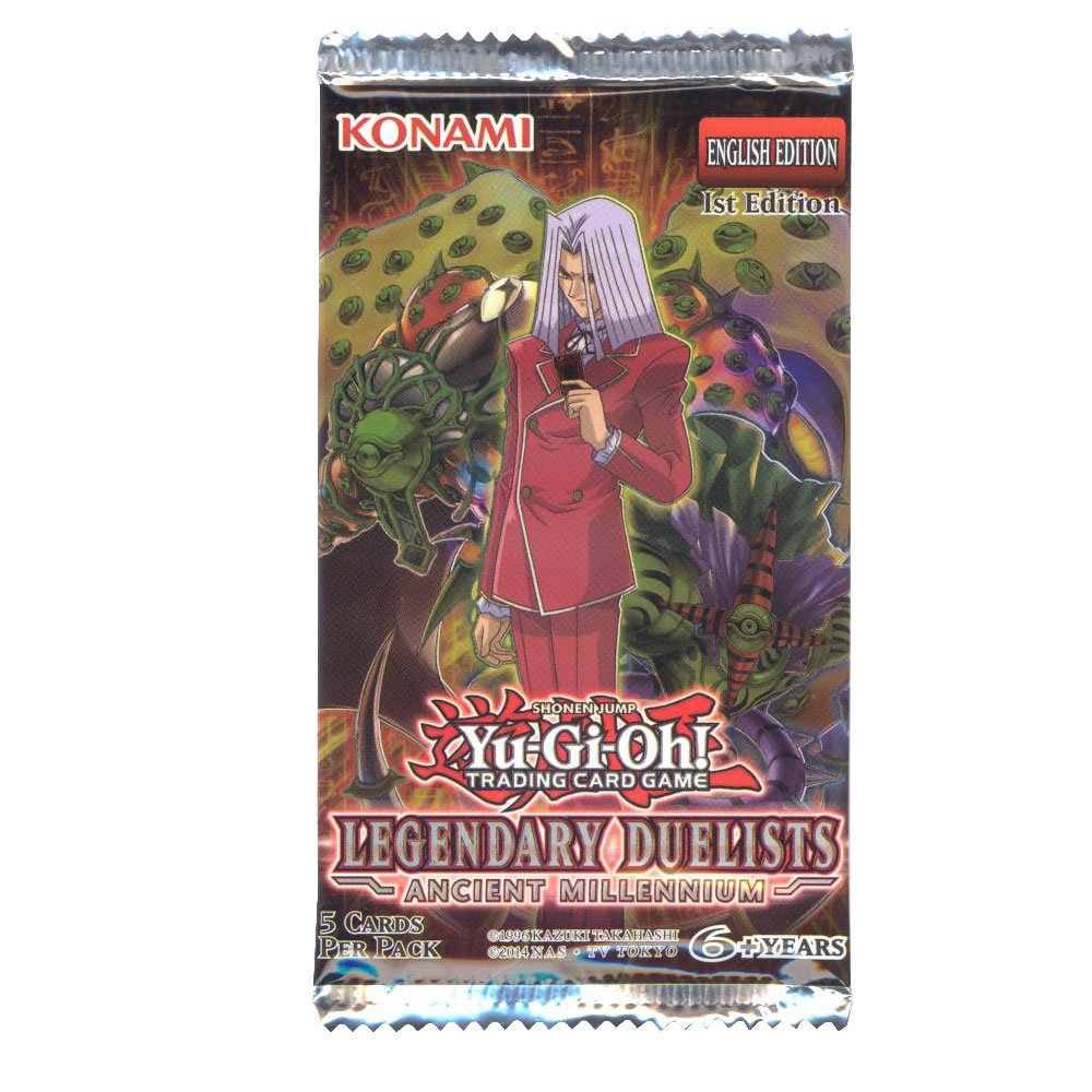 Konami Yu-Gi-Oh Cards - Legendary Duelists: Ancient Millennium - Booster Pack (5 Cards)