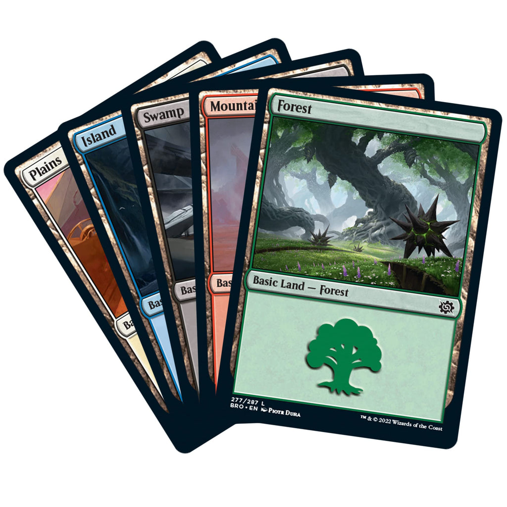 Magic The Gathering The Brothers War Bundle | Transformers Card, 8 Set Boosters, and Accessories - 4