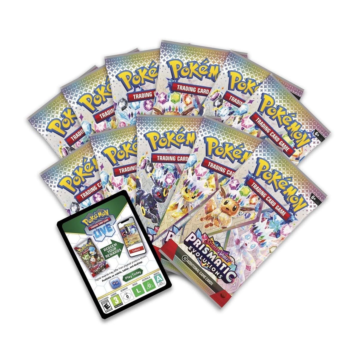 Pokemon TCG: Scarlet & Violet-Prismatic Evolutions Pokémon Center Elite Trainer Box - 7