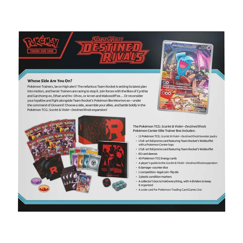 Pokémon TCG: Scarlet & Violet-Destined Rivals Pokémon Center Elite Trainer Box - 2