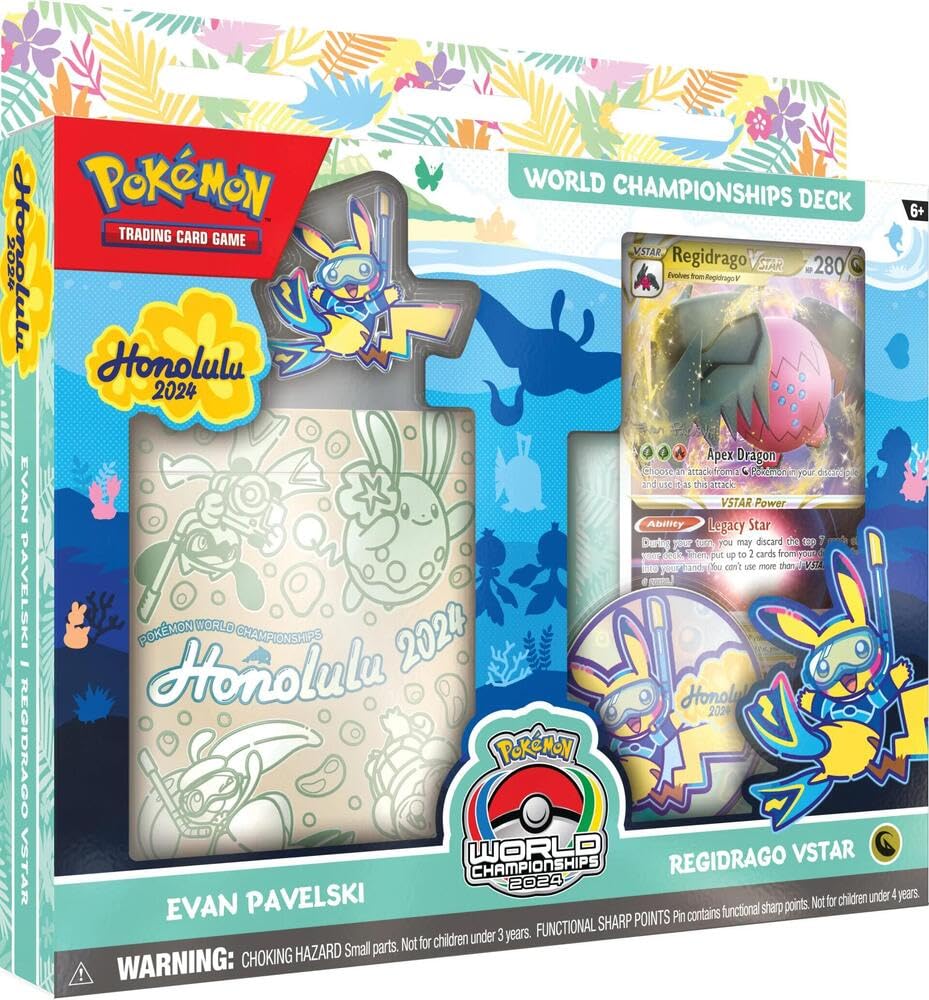 Pokemon TCG: 2024 World Championships Deck Evan Pavelski - Regidrago Vstar