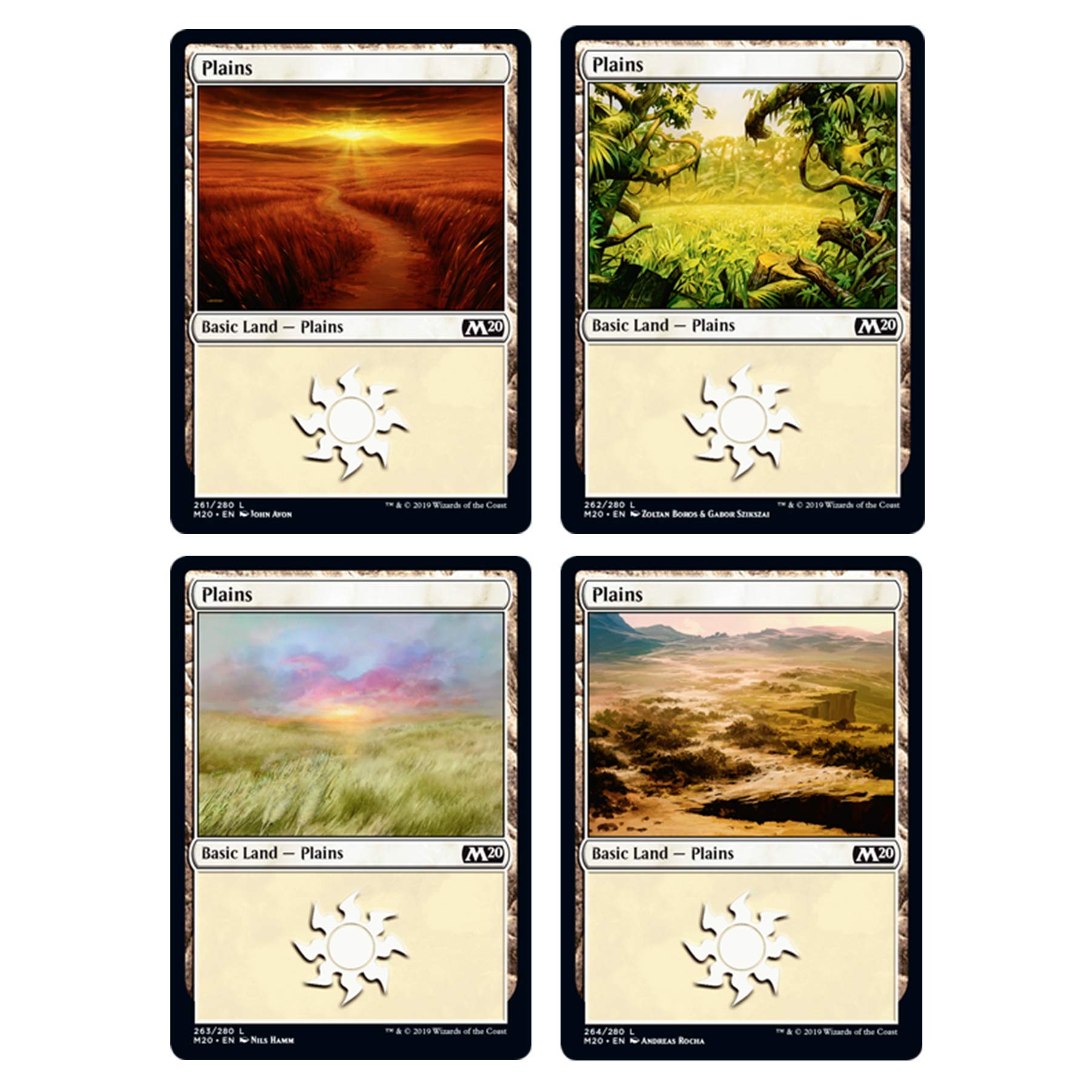 Magic The Gathering Core Set Land Station (400 Cards) , Black, 13+ years - 6