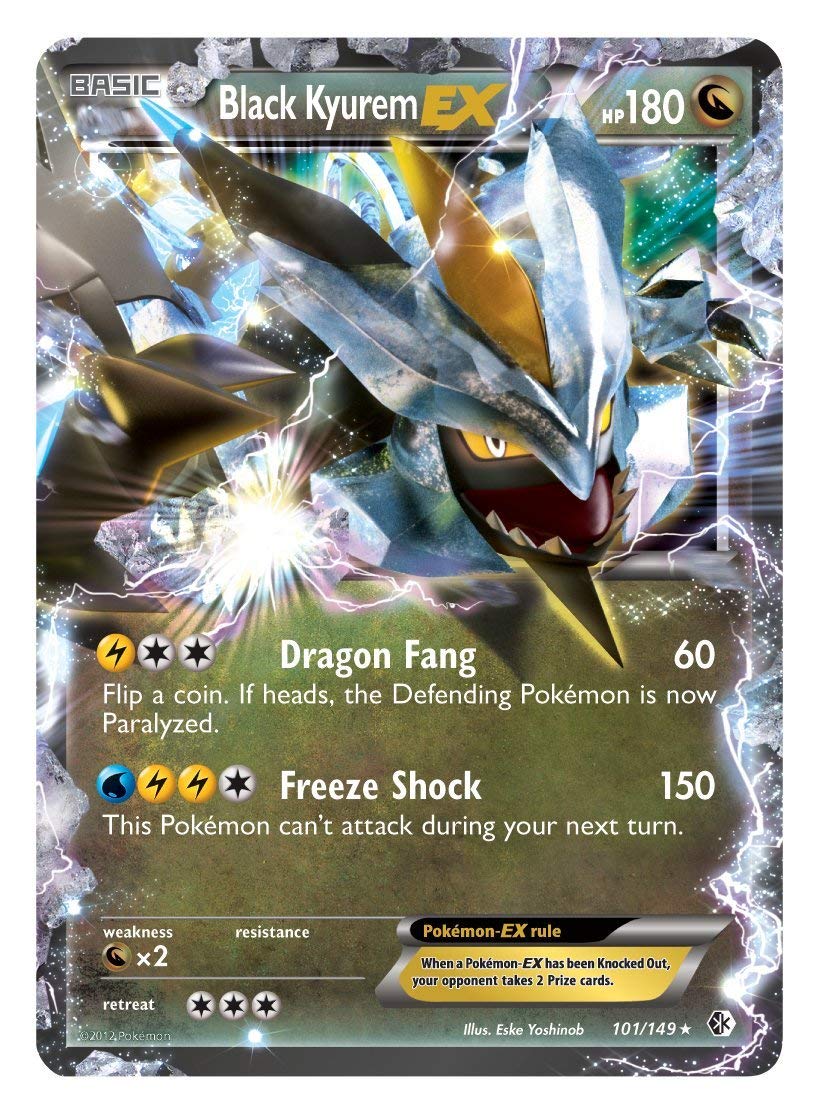 Pokemon TCG Battle Arena Decks Black Kyurem vs. White Kyurem Card Game - 3