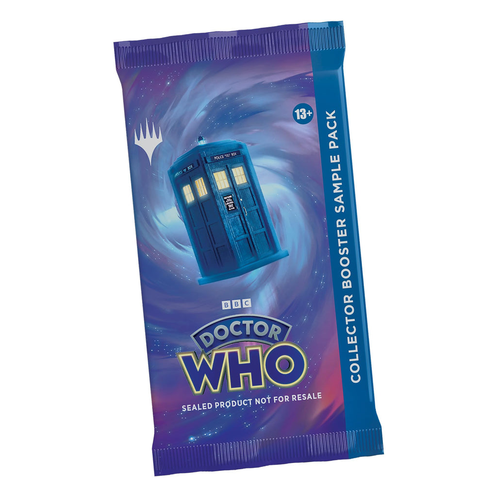 Magic: The Gathering Doctor Who Commander Deck - Masters of Evil (100-Card Deck, 2-Card Collector Booster Sample Pack + Accessories) - 4
