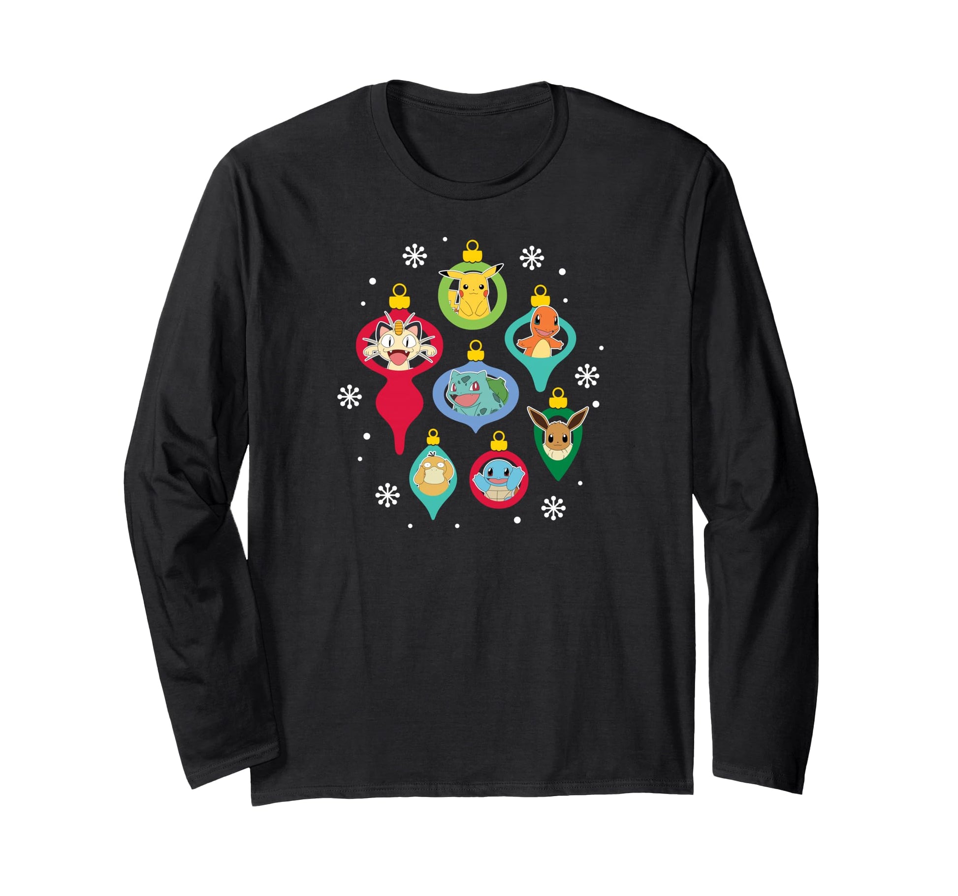 Pokémon - Christmas Ornaments Long Sleeve T-Shirt
