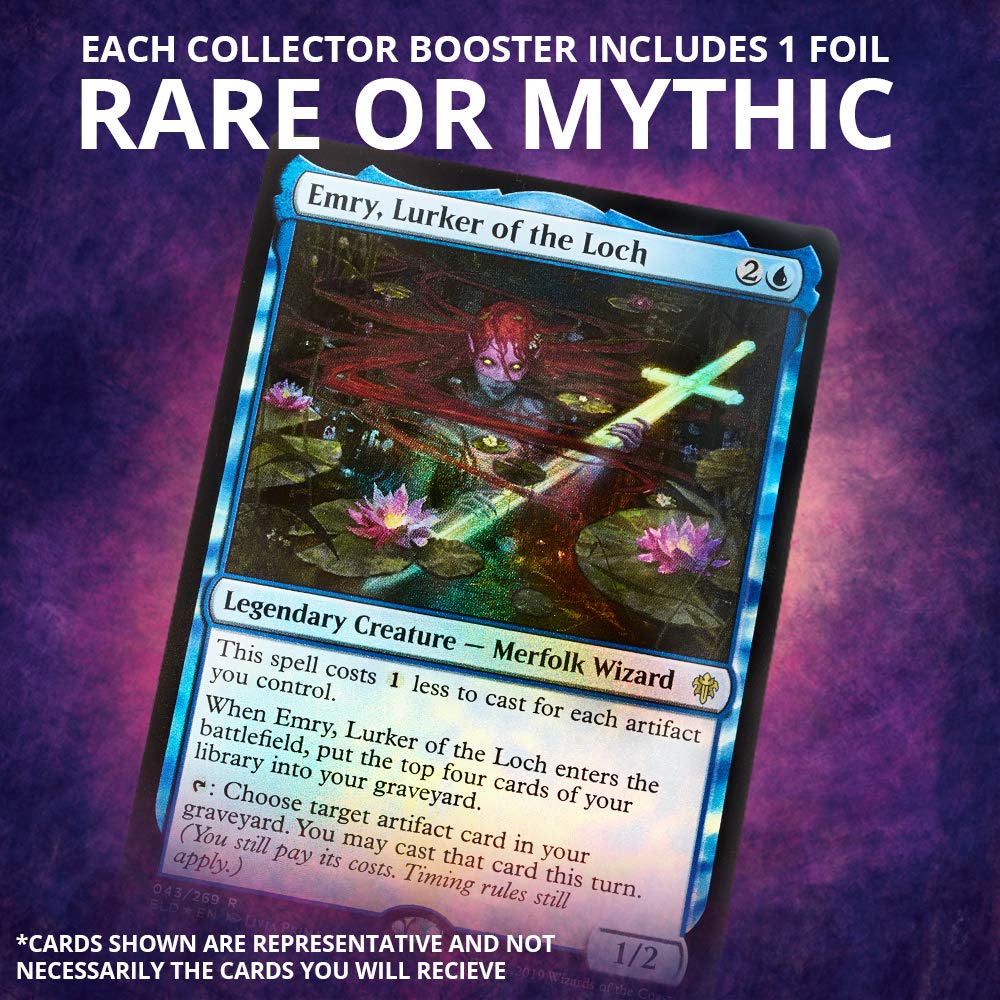 The Gathering Throne of Eldraine Collector Booster | 15 Card Booster Pack | Special Collector Cards - 5